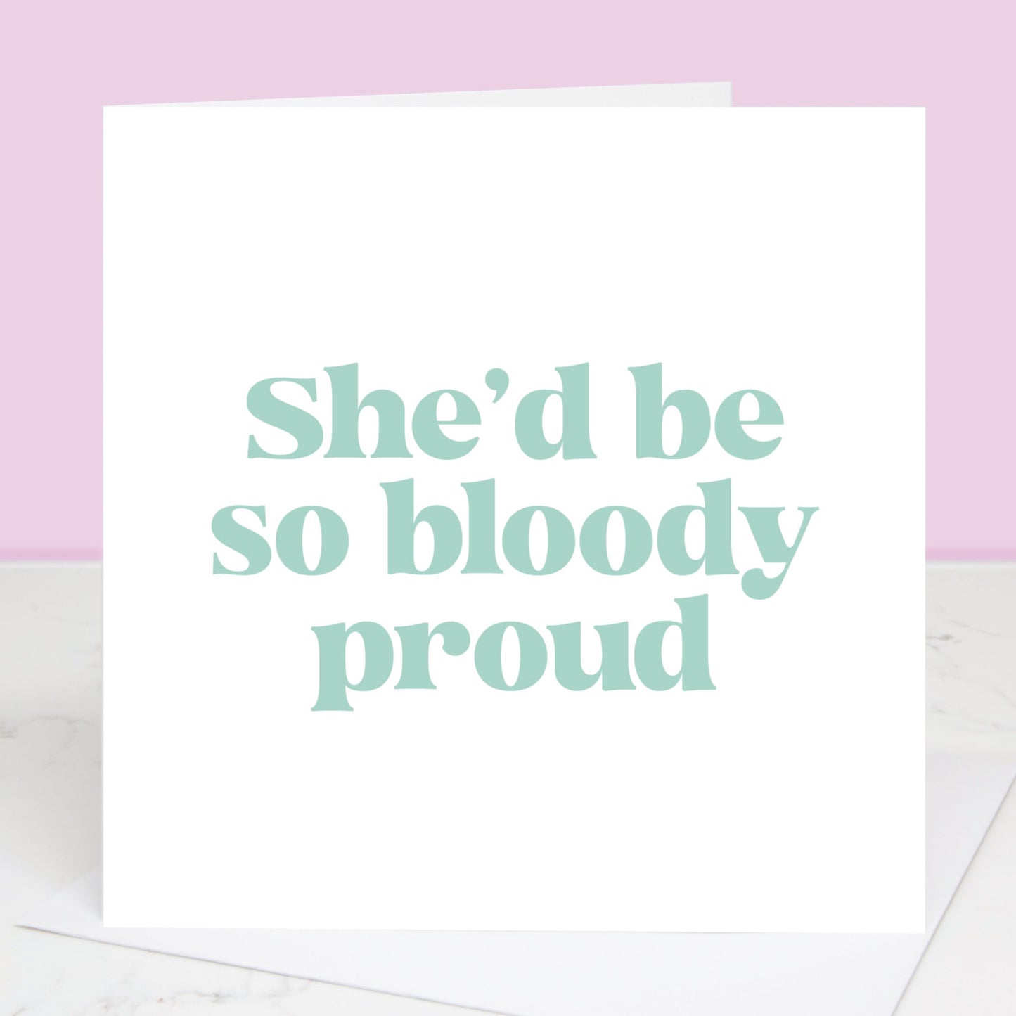 Bloody Proud Mother's Day Card