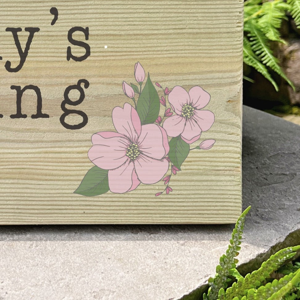 Wooden Potting Shed Sign