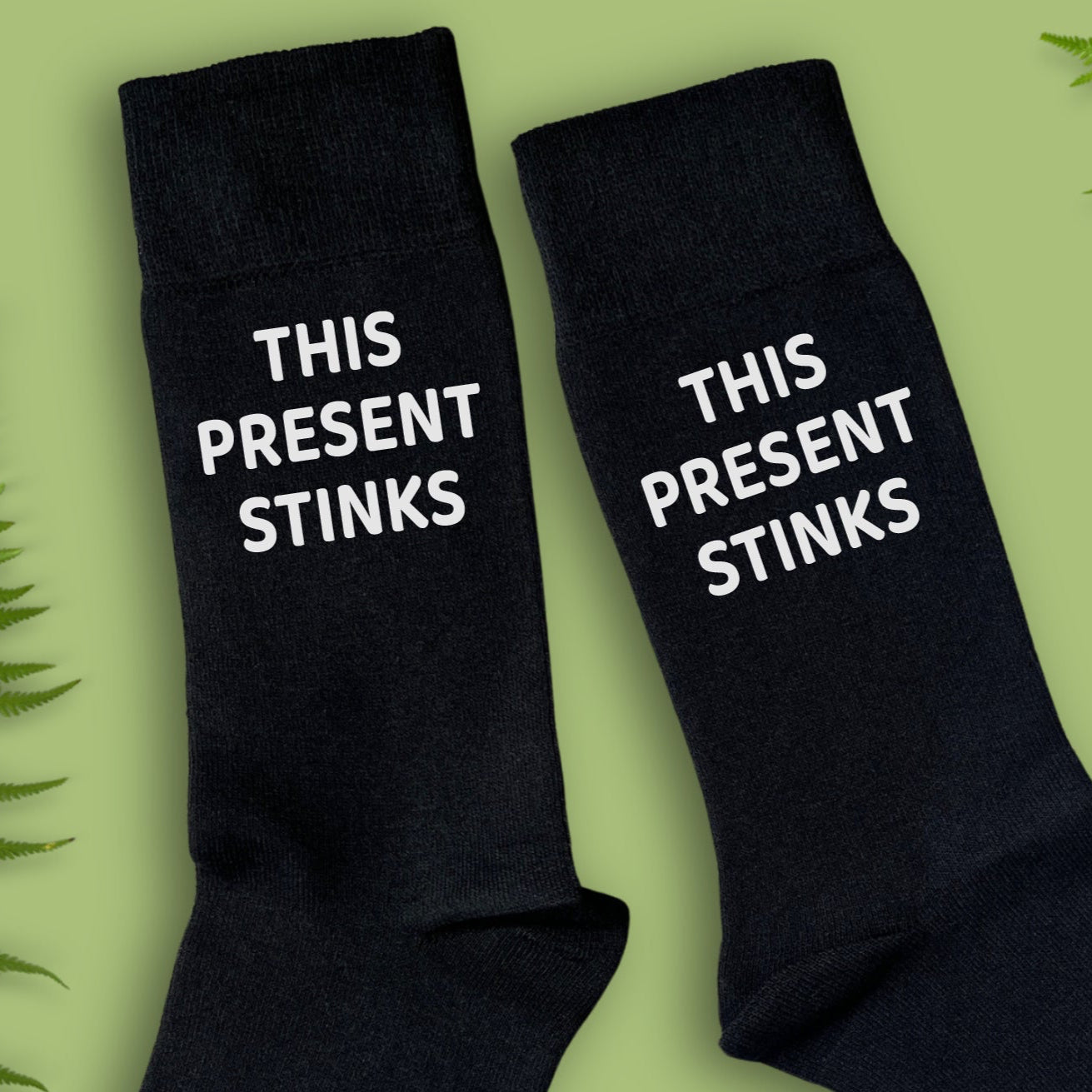 This Present Stinks Men's Socks