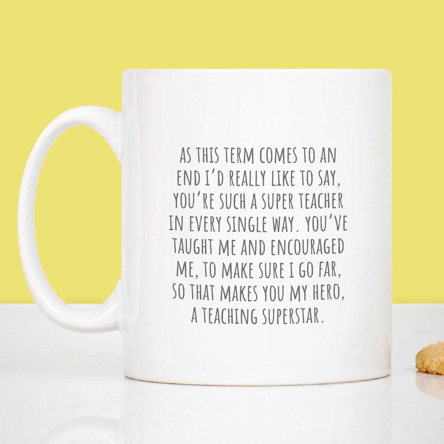 Super Teacher Thank You Mug