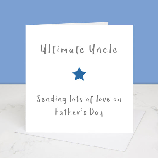 Ultimate Uncle Father's Day Card