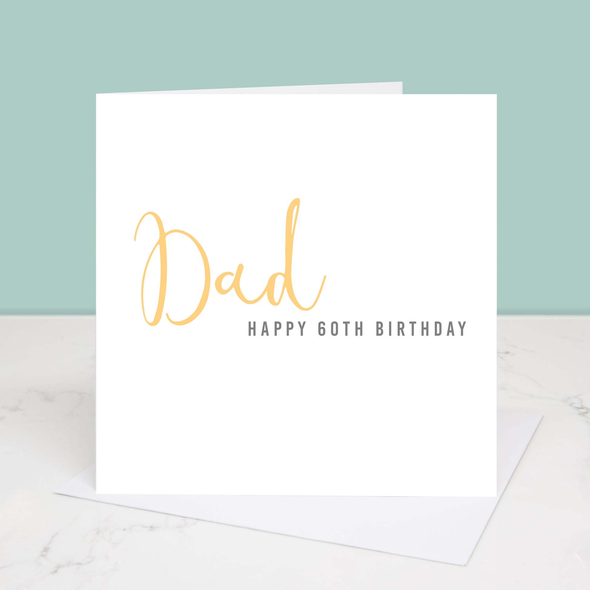 Happy Birthday card with their name in a calligraphy font All images and designs © Slice of Pie Designs
