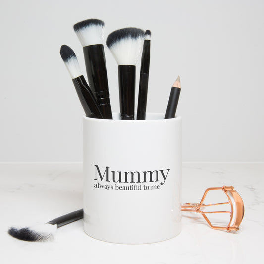 Mummy Makeup Brush Pot