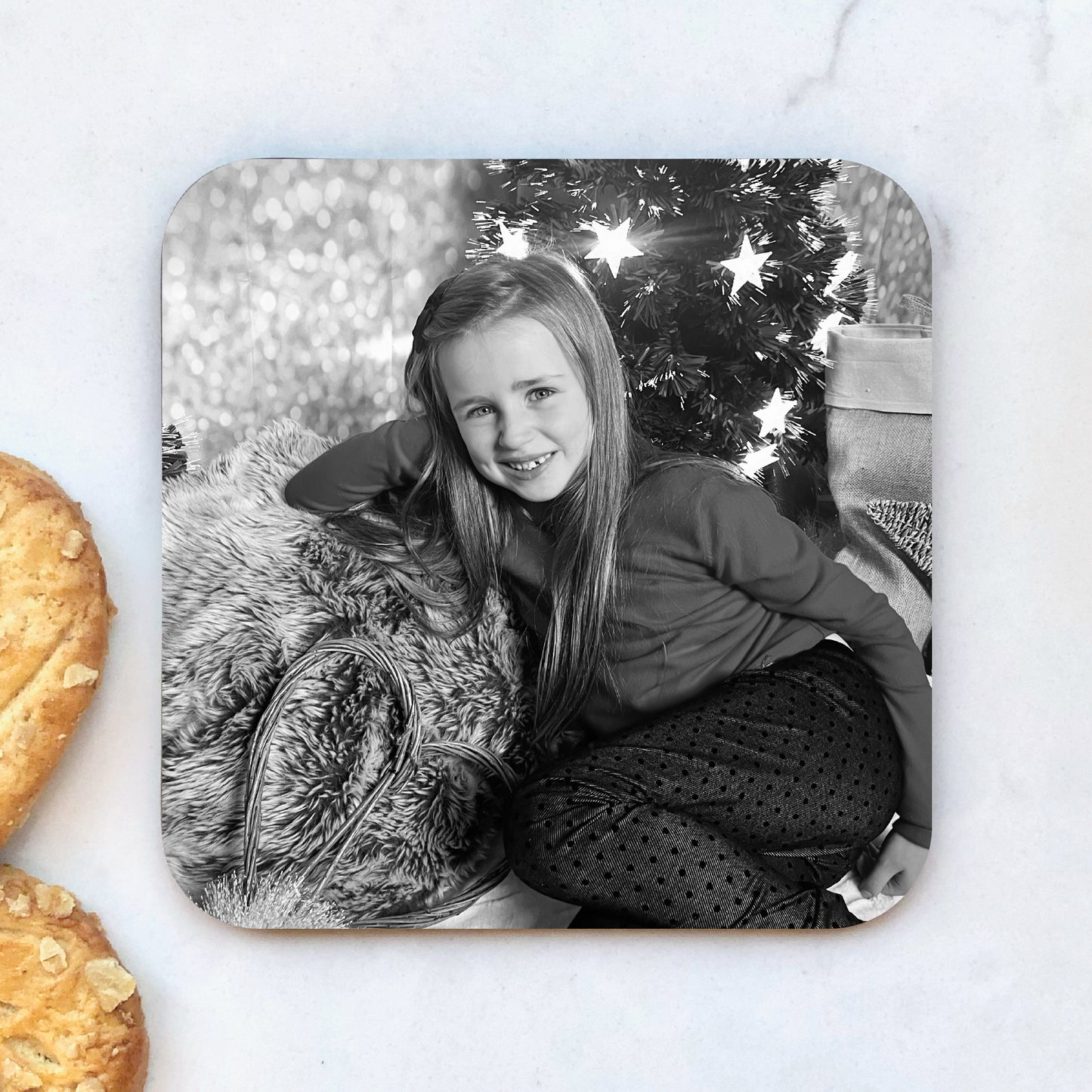 Photo On A Coaster Christmas Stocking Filler