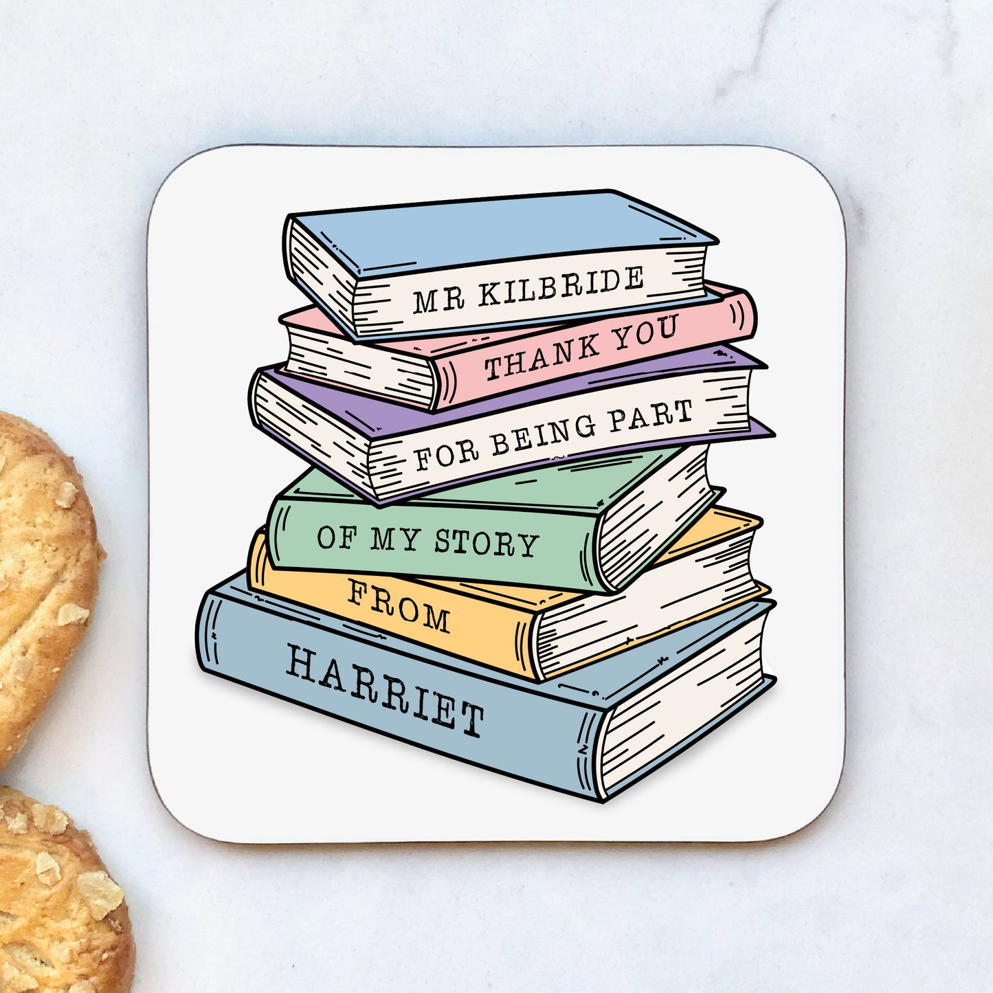 Part of My Story Teacher's Drinks Coaster