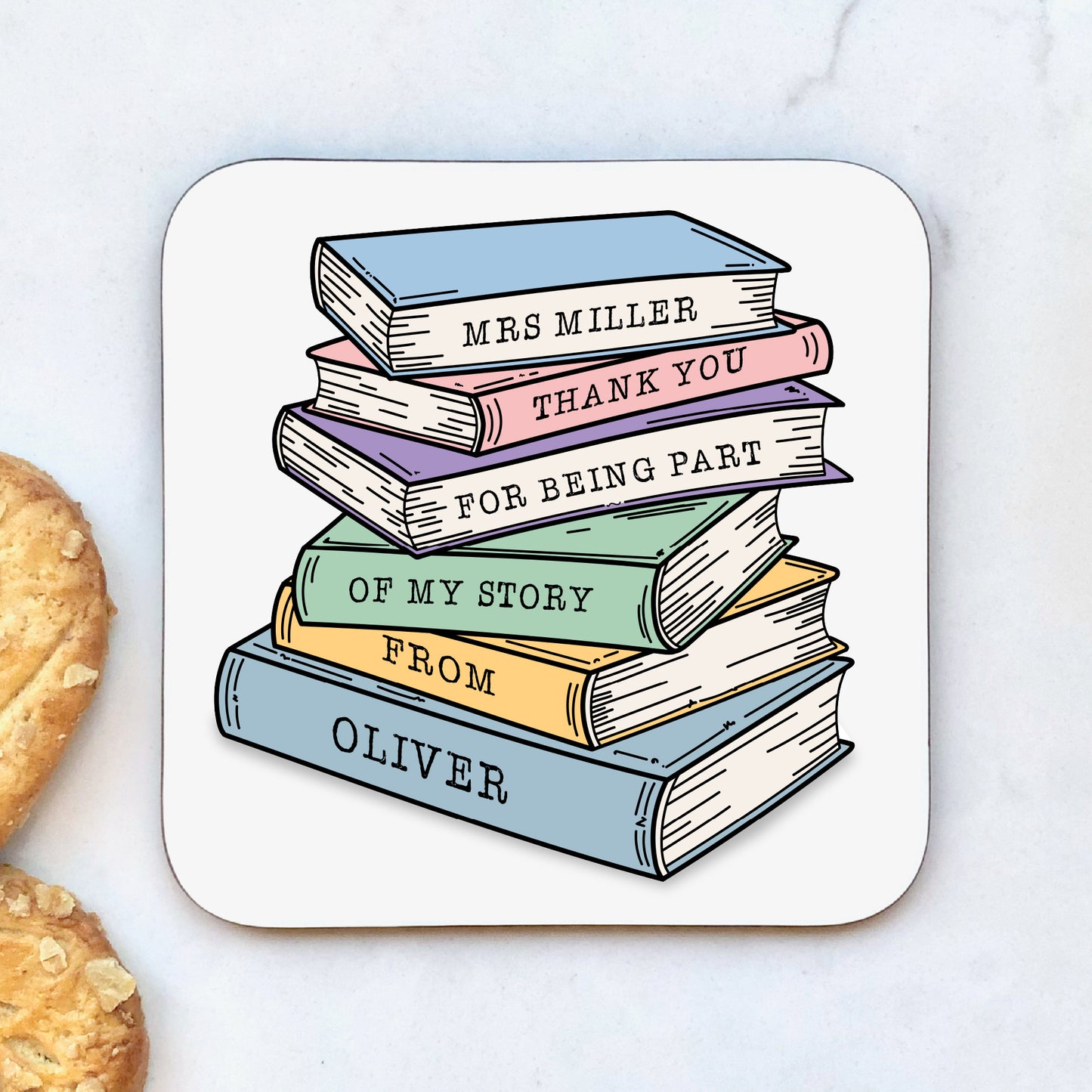 Part of My Story Teacher's Drinks Coaster