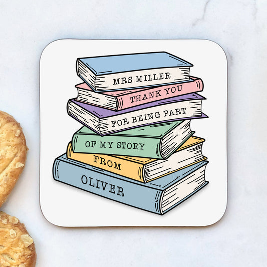 Part of My Story Teacher's Drinks Coaster