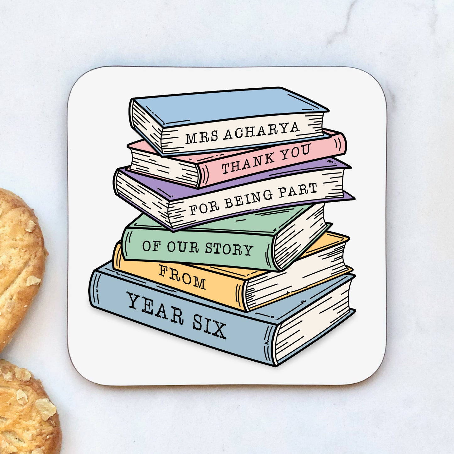 Part of My Story Teacher's Drinks Coaster