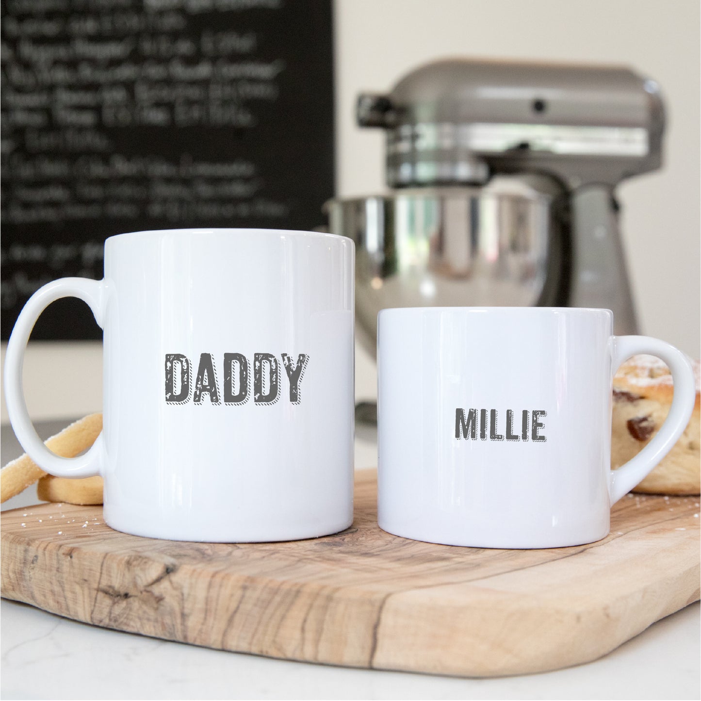 Me and Daddy Matching Mug Set