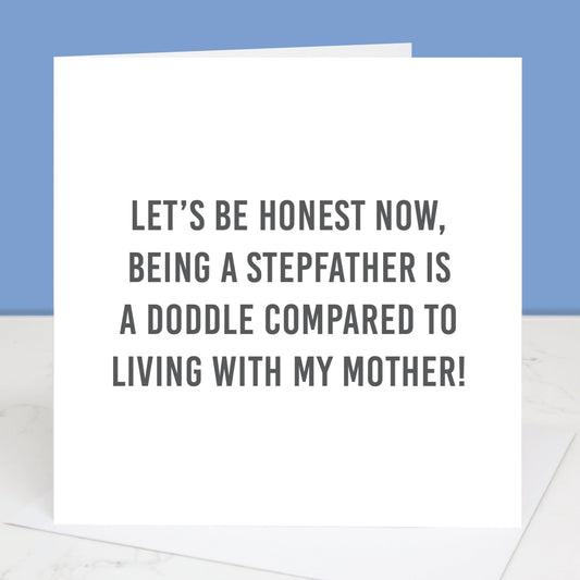 Funny Father's Day Card for Step Dad