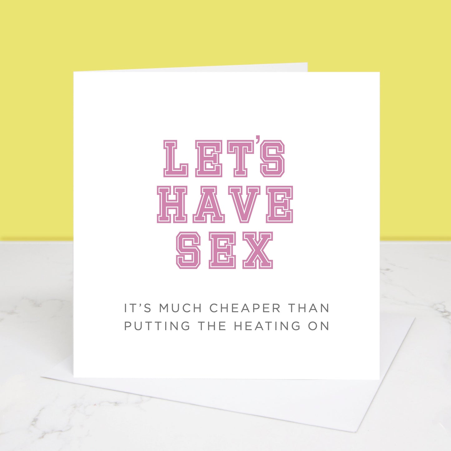 Cheaper Than The Heating Valentines Day Card