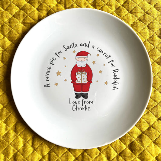 Personalised Christmas Eve Plate