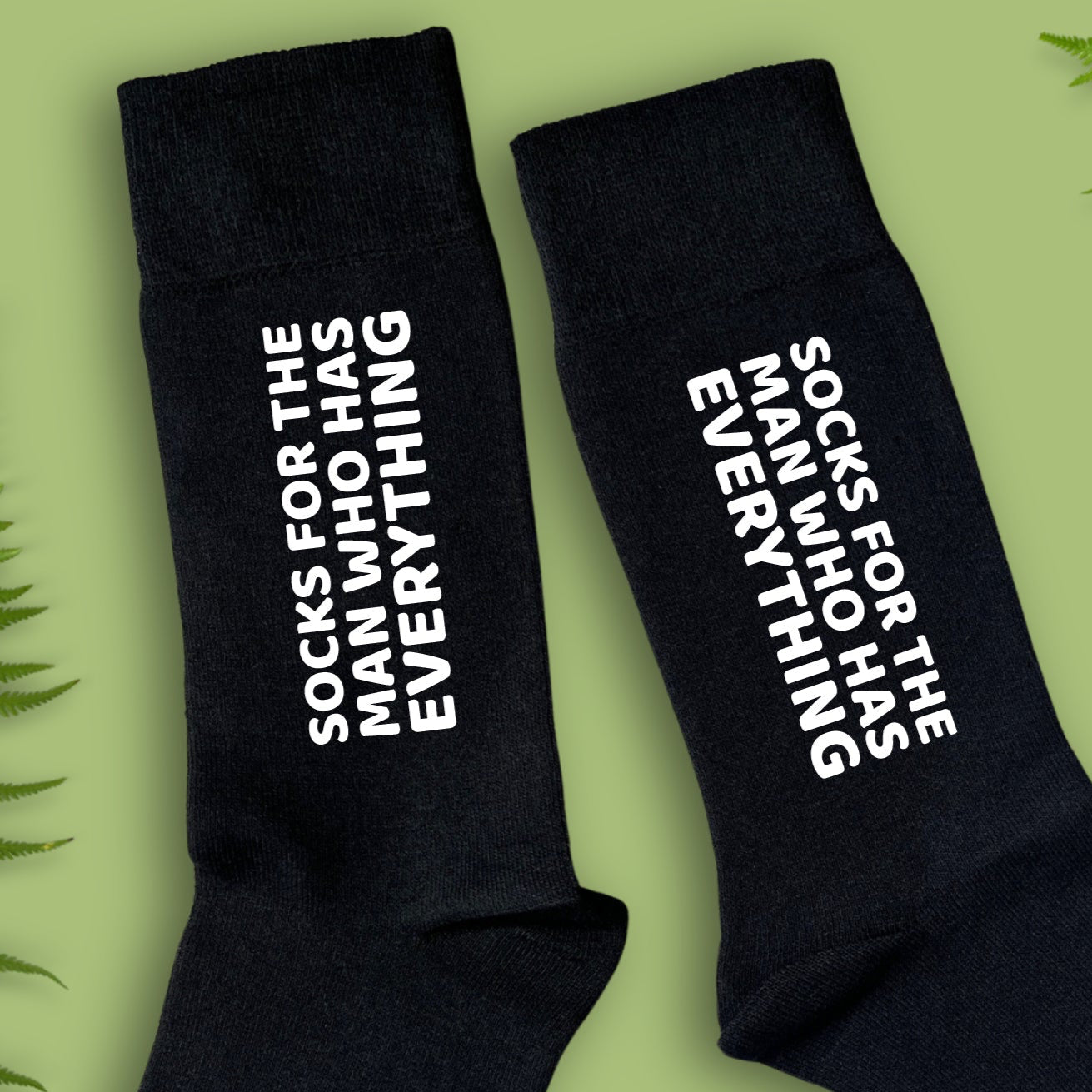 Socks For The Man Who Has Everything