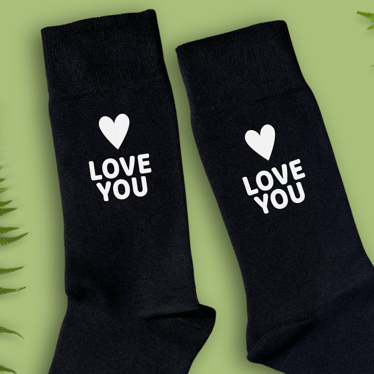 Love You Valentine's Day Socks For Him