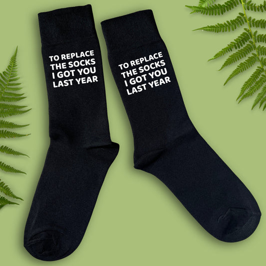 Replacement Socks Birthday Gift For Him