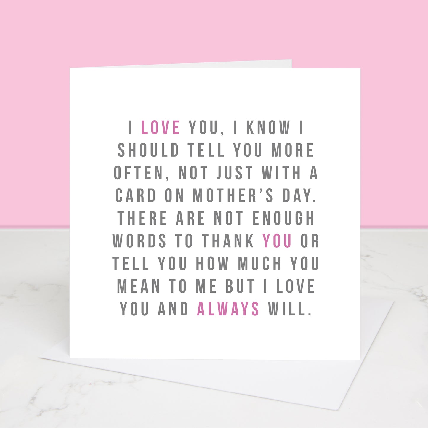 Always Mother's Day Card