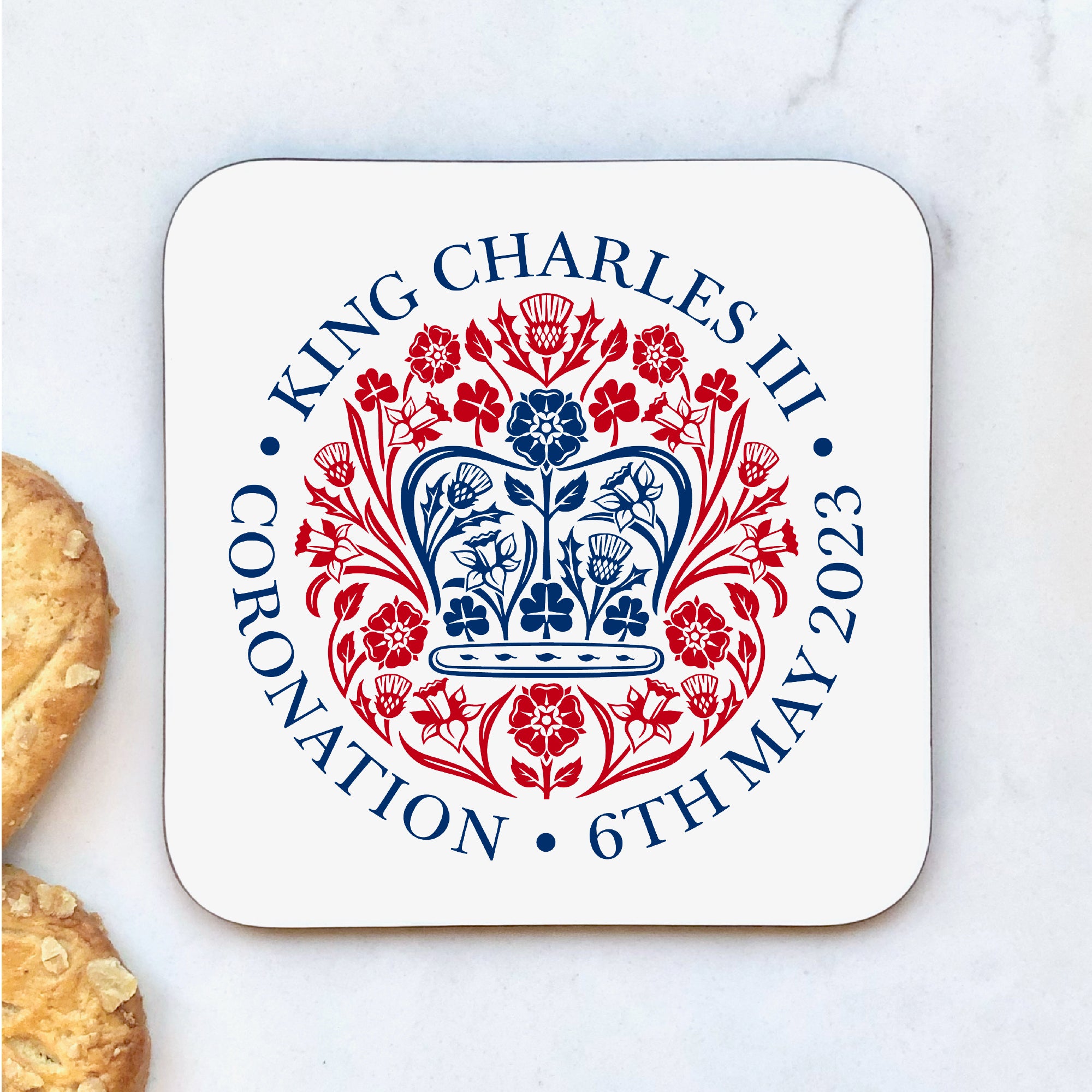 King s Coronation Celebration Coaster