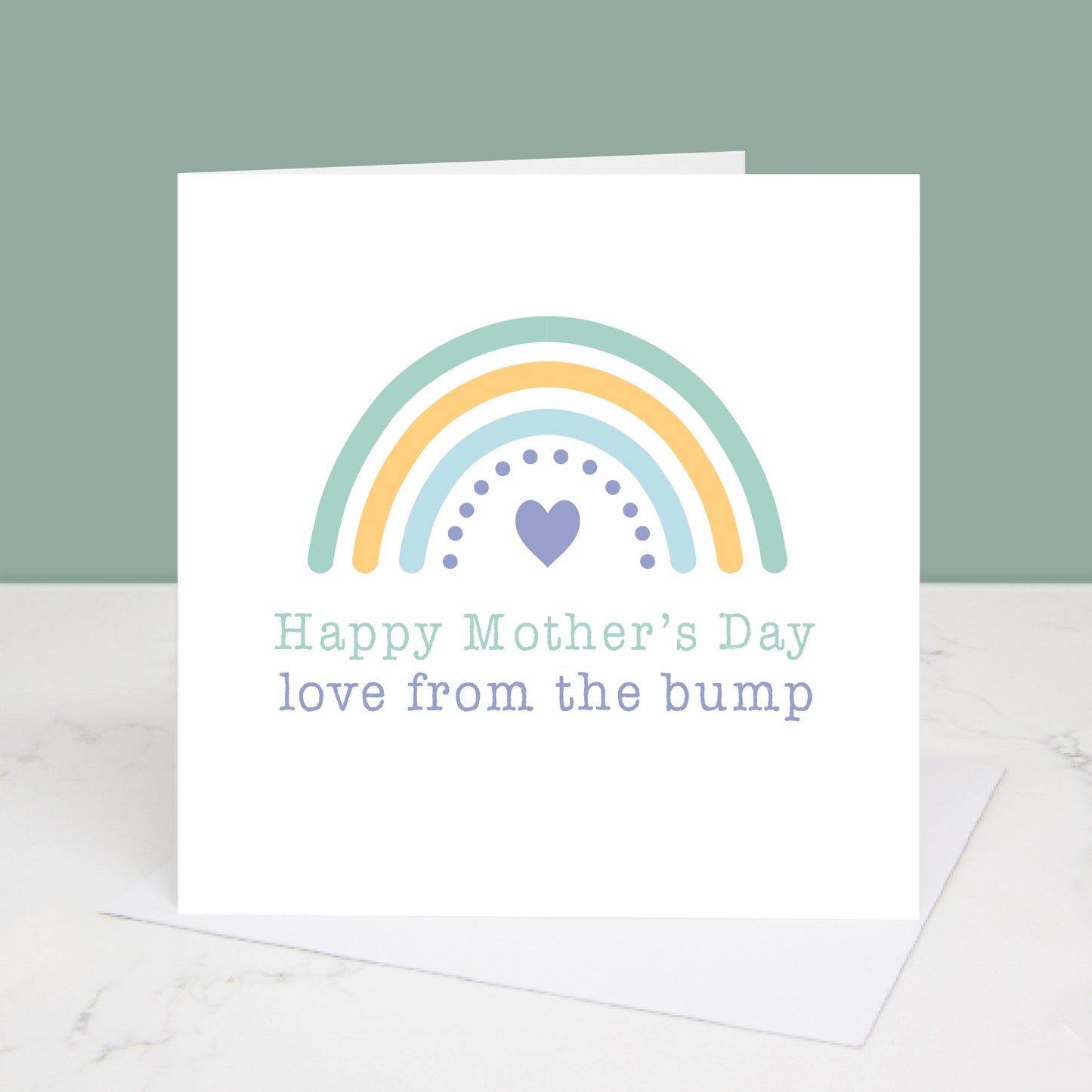 From The Bump Rainbow Mothers Day Card