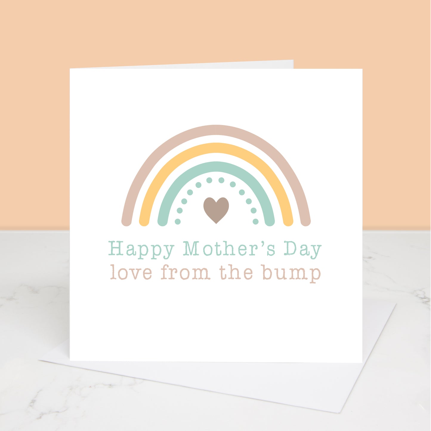 From The Bump Rainbow Mothers Day Card